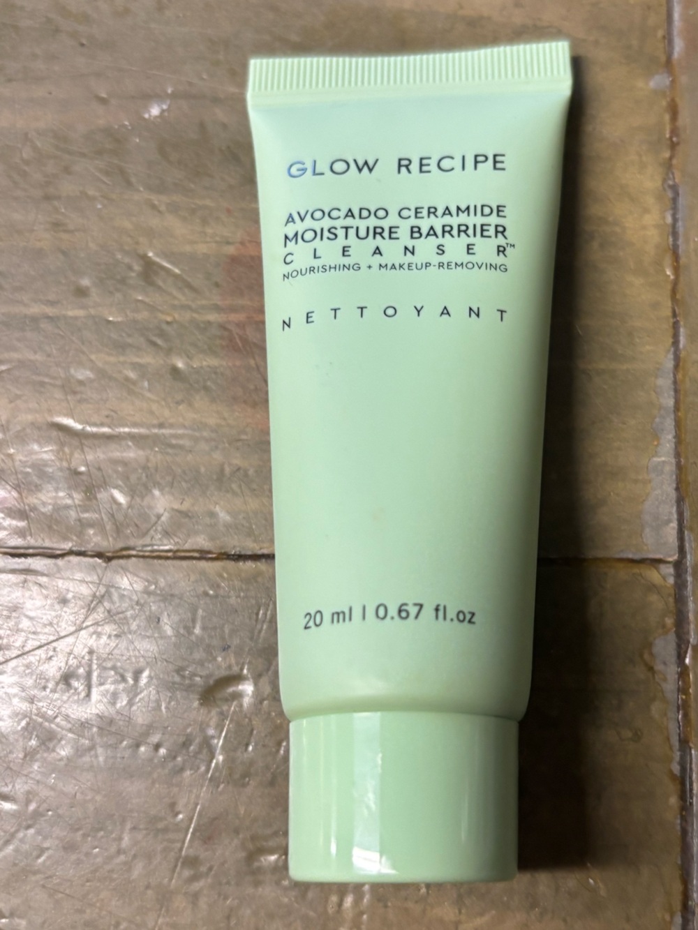 Sealed .67 OZ Glow Recipe Avocado Ceramide Moisture Barrier Cleanser. Retail 12